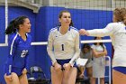 VB vs RIC  Wheaton Women's Volleyball vs Rhode Island College. - Photo by Keith Nordstrom : Wheaton, Volleyball, VB